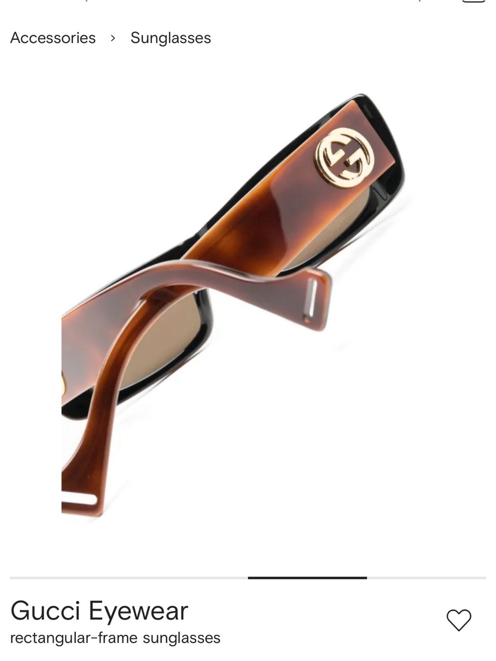 Gucci Tortoiseshell Sunglasses with Pink-Red Mirror Lenses